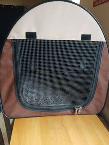 Folding Fabric Pet Crate/Transporter