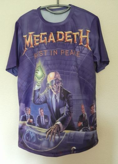 MEGADETH vintage all over print t shirt