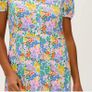 Sugarhill maxi dress button down front , tie back Image 2