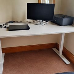 Large IKEA Adjustable-Height Desk