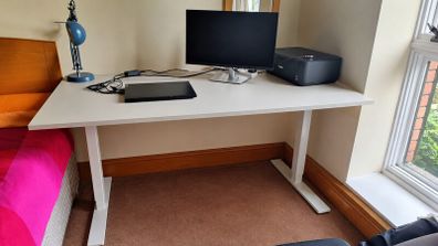 Large IKEA Adjustable-Height Desk