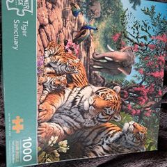 Tiger Sanctuary 1000 Piece Jigsaw Puzzle