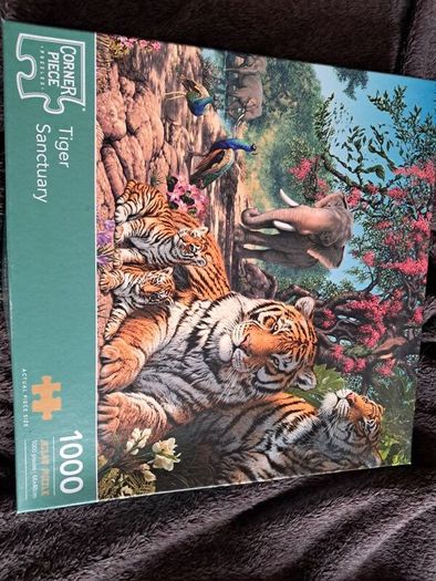 Tiger Sanctuary 1000 Piece Jigsaw Puzzle