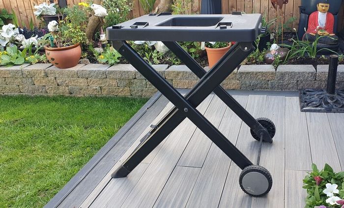 Ninja barbecue trolley stand
