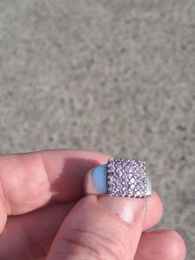 Solvar Gem Set Sterling Silver Ring