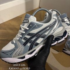 asics gel kayano 14 fjord grey