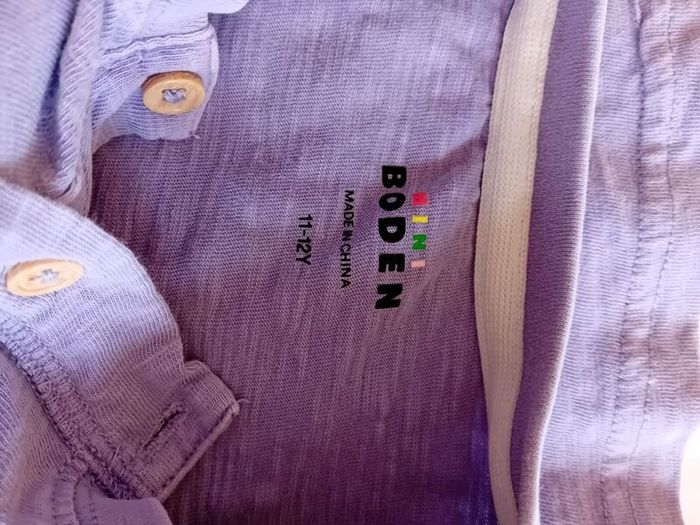 Mini Boden Purple T-shirt Age 11-12