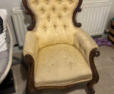 Vintage style arm chair