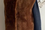 Majestic Filatures Faux Fur/Cotton Coat Size Uk12 Nwt
