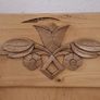2 X French Antique SLEIGH  Pine Beds Image 4