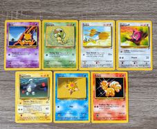 7x Base Set 2 Vintage WOTC Pokemon Cards Bundle Lot 2000