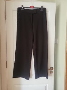 Black Wide Leg Trousers