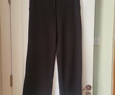 Black Wide Leg Trousers
