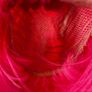 Vibrant Hot Pink Short Bob Wig with Bangs Fringe Image 3