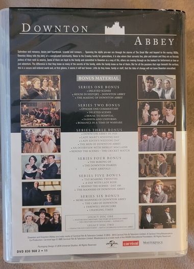 Downton Abbey DVD Complete Collection (Series 1 to 6)