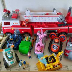 Paw Patrol Vehicle Bundle  Fire Truck + Vehicles & Figures