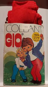 New childs red tights in unopened wrapping