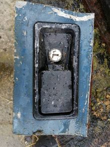 Land rover discovery 1994 door handle