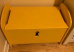 IKEA toy chest yellow