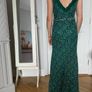 Gorgeous green maxi debs dress, size 8 Image 5