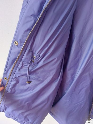 BARBOUR purple quilted jacket