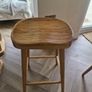X 3 S Alternative solid oak bar stools Like new Image 2