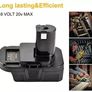 Battery Converter Adapter For Dewalt/Milwaukee 20V Li-Ion Convertor For RYOBI 18V Lithium&Ni-NH&Ni-CD Batte Image 5