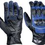 Premium Genuine Leather Motorcycle Gloves Breathable Motorbike Racing & Touring Gloves Image 5