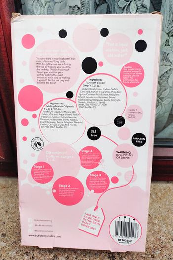Bubble T. Bath & Body Box Set (brand New).
