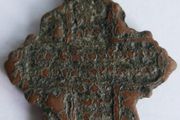Antique 1700/1800's Crucifix  Orthodox Old Believers pectoral Cross pendant