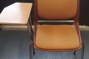 Vintage 1970s Style Writing Tablet Chairs Retro mid century Adult size