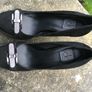 Calvin Klein Ladies Black High Heel Court Shoe Image 4