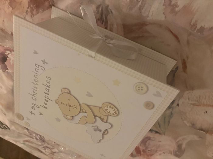 Christening Keepsake Box