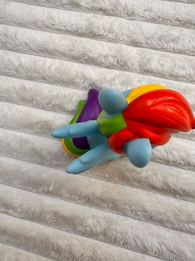 My Little Pony Rainbow Dash Night Light Colour Changing Hasbro approx. 12.5 cm. Used Please see photos
