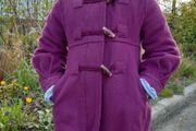 Benetton jacket coat size 2 years purple