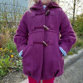 Benetton jacket coat size 2 years purple