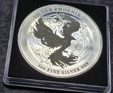 Niue 1 oz silver mythical PHOENIX 2025 proof-like 2 Dollar Coin