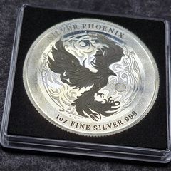 Niue 1 oz silver mythical PHOENIX 2025 proof-like 2 Dollar Coin