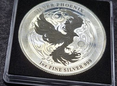 Niue 1 oz silver mythical PHOENIX 2025 proof-like 2 Dollar Coin
