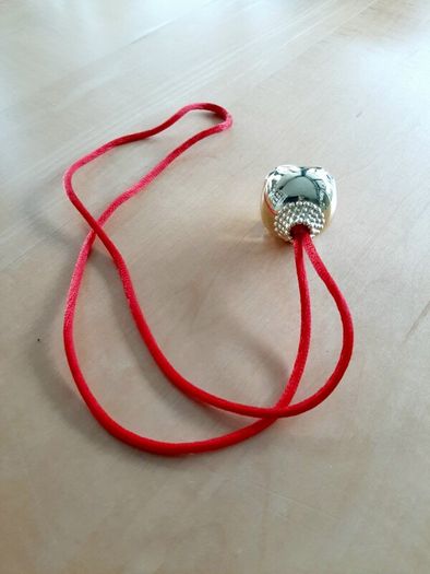 2026 Gold bell on red cord