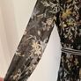 Oasis black floral dress Image 2