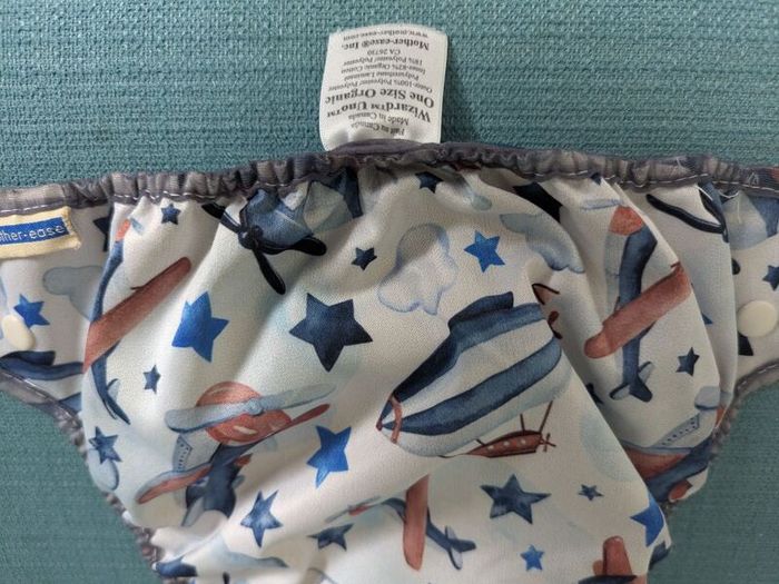MotherEase Uno all in one cloth nappies