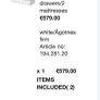 Ikea Hemnes daybed & mattresses Image 3