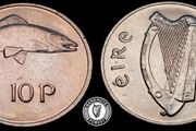 [#2363] - Ireland 1978 | Irish 10p | 10 Pence | Salmon | KM.23