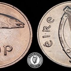 [#2363] - Ireland 1978 | Irish 10p | 10 Pence | Salmon | KM.23