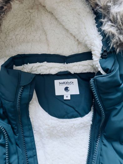 winter Jacket SoulCal &Co California Green