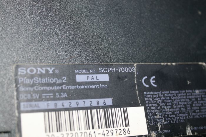 Playstation 2 slim - PS2 slim SCPH-70003 (works well)