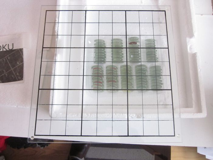 Sudoku Glass Tabletop Game Unused