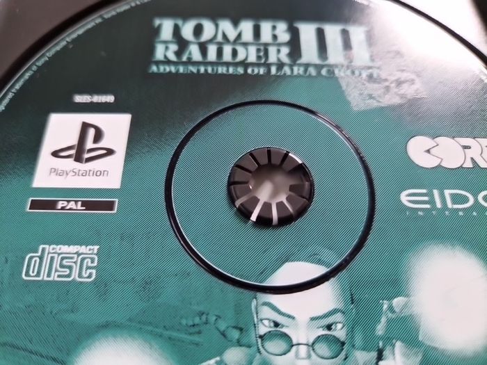Tomb Raider III Lara Croft PlayStation1 Ps1 PlayStation2 Ps2 Games Original