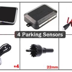Ultrasonic Parking Sensor Kit for car Van Camper 4x4 Jeep